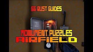 Rust Monument Puzzle Guide Part 1  Airfield [upl. by Lynde]