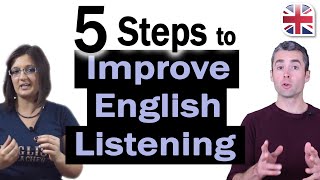 5 Steps to Improve Your English Listening  How to Improve Your English Listening [upl. by Dede555]