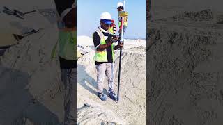 GPS Surveyor  NPC TROJAN CONSTRUCTION COMPANY LLC 🚧  Abu dhabi  shorts surveyor [upl. by Noived]