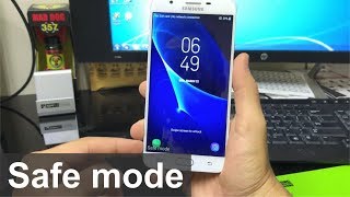 How to get Samsung Galaxy J7 Prime IN amp OUT of Safe Mode [upl. by Kai]