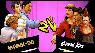 Eagle Fang Karate vs Cobra Kai vs Miyagi Do  Cobra Kai Season 3 [upl. by Py]