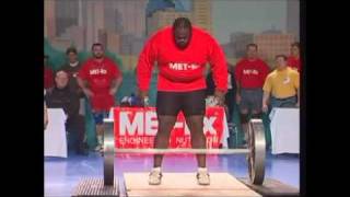 Mark Henry en el Arnold Strongman Classic 2002  Barra de Apollon [upl. by Tj]