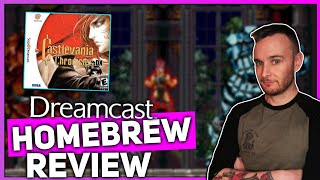 SEGA DREAMCAST HOMEBREWPORT REVIEW  CASTLEVANIA CHRONICLES DX [upl. by Nonek987]