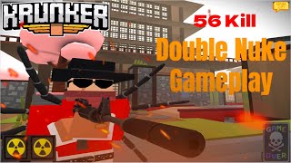 Double Nuke Trigger Mastery Krunker Gameplay 🔥  Flot Clan [upl. by Homovec]