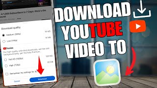 How to Download Youtube Video to Gallery Without Any App in 2023 Android amp Iphone  Watch Offline [upl. by Nawtna]