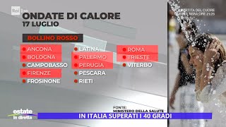 In Italia superati i 40 gradi  Estate in diretta 17072024 [upl. by Anaibaf473]