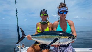 Tuna Fishing with Southern Catch Outfitters  HuntressJen [upl. by Jaquiss]