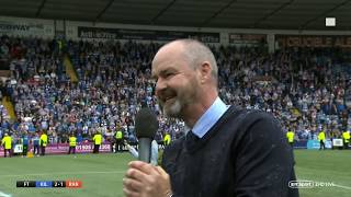 Steve Clarke gives passionate speech after guiding Kilmarnock to 3rd for first time since 1966 [upl. by Eiznekam]