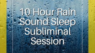 Confidence Happiness amp Motivation  10 Hour Rain Sound  Sleep Subliminal  By Minds in Unison [upl. by Colwin359]