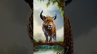 Bull lion hybrid effects editing tutorial  trippy Illustrations zoomeffects [upl. by Tice]