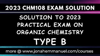 Organic Chemistry Practical Exam Questions and Answers 2 jonahemmanuel organicchemistry [upl. by Hubbard]