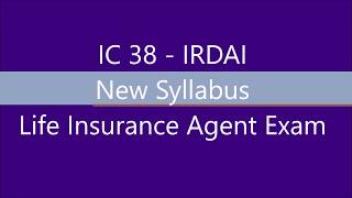 IC 38  HOW TO PASS AN IRDA IC 38 EXAM [upl. by Ettenad]