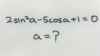 Q466  Trigonometry  Sine  Cosine  Quadratic Equation [upl. by Sartin686]