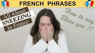 French Phrases  How To Say BLESS YOU In French Sneezing [upl. by Stagg]