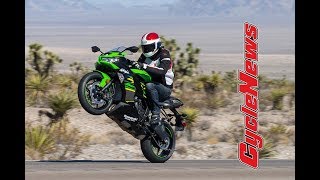 2019 Kawasaki Ninja ZX6R First Test  Cycle News [upl. by Phina]