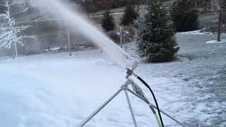 Home Snowmaking  The Glove Test [upl. by Combs91]