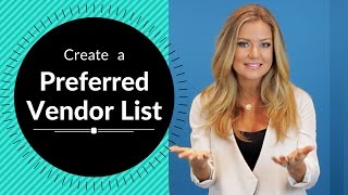 Create a Perferred Vendor List [upl. by Anifad]