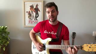 Eastwood Song Sessions How to Play Pipeline by The Ventures [upl. by Ahsain]