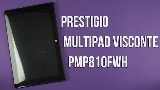 Распаковка Prestigio MultiPad Visconte PMP810FWH [upl. by Talbott484]