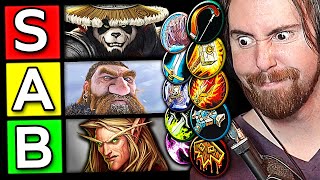 Asmongold Ranks Every Single WoW Race amp Class Spec  TIER LIST [upl. by Leunamesoj985]