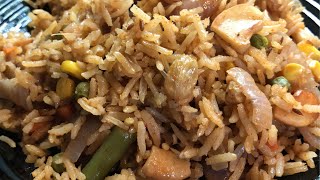 Healthy Brown Rice Pulao  Fluffy Brown Rice Pilaf  Ami’s Cooking [upl. by Sax]