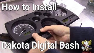 Dakota Digital Dash Install [upl. by Attenwad]