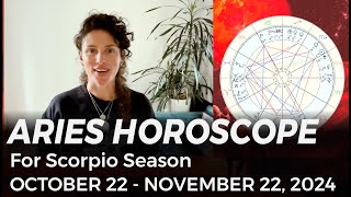 ARIES ♈️ Horoscope for Scorpio Season October 22November 21 2024 [upl. by Ferretti893]