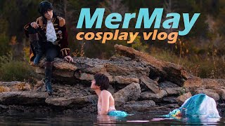 I made a mermaid tail for MerMay  Merman Lance [upl. by Hereld627]