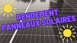 TOUT sur le RENDEMENT des panneaux solaires photovoltaïques [upl. by Lesig]