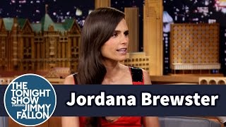 Jordana Brewster Makes a Funny Face [upl. by Enohpesrep]