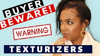 The Truth Behind “Texturizers” amp Curl Softeners on Type 4 Hair [upl. by Lahsiv]