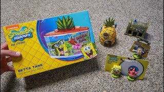 SPONGEBOB THEMED FISH AQUARIUM KIT [upl. by Arezzini]