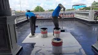 Nitoproof 600 PF Waterproofing Application [upl. by Nhguaval]