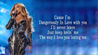 Beyoncé  Dangerously in Love Instrumental  Lyrics Renaissance Tour Version [upl. by Hedaza]