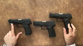 The All 3 Models of Baikal Viking 446 9mm Pistol [upl. by Evin]