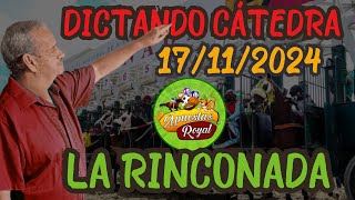 171124 DICTANDO CATEDRA PRONOSTICOS LA RINCONADA [upl. by Wight409]