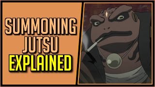 Explaining the Summoning Jutsu [upl. by Anecusa]