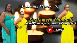 Celebrating the life of Shelometh Campbell [upl. by Annawoj]