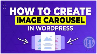 Wordpress Carousel  How To Create Image Slider In Wordpress with Text [upl. by Aitra]