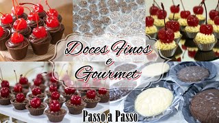 Como fazer Doces para Casamento e Festas  DOCES FINOS E GOURMET [upl. by Enilrac]