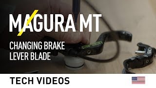 MAGURA MT Changing Brake Lever Blades [upl. by Esteban]