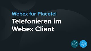 Telefonieren mit dem Webex Client [upl. by Grae948]