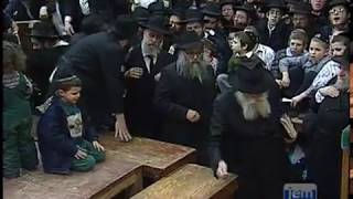 Raw Footage  The Lubavitcher Rebbe on the Fourth Yahrzeit of Rebbetzin Chaya Mushka [upl. by Whitver410]