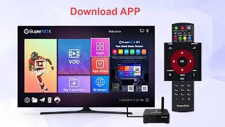 How to Download APP on Superbox Blue TV and Blue VOD [upl. by Sarid]