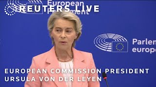 LIVE European Commission President Ursula von der Leyen announces new composition of the EUs ex… [upl. by Erund243]