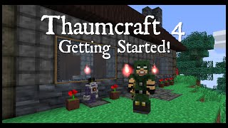 Thaumcraft 4 Getting Started Part 1 The Basics [upl. by Harris]