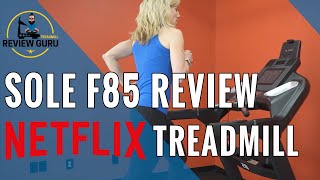 Sole F85 Treadmill Review  2021 Update  Treadmill With Netflix [upl. by Annoiek133]