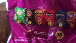 Faulty Frito Lay Variety Bag What No Sour Cream amp Onion Chips in the Bag Its criminal [upl. by Eetsud]