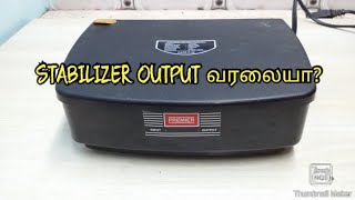 STABILIZER OUTPUT PROBLEM  LED TV STABILIZER NO OUTPUT FAULT [upl. by Enimzzaj311]