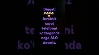 Javobsiz savol🤣🤣🤣🤣 [upl. by Mercorr]